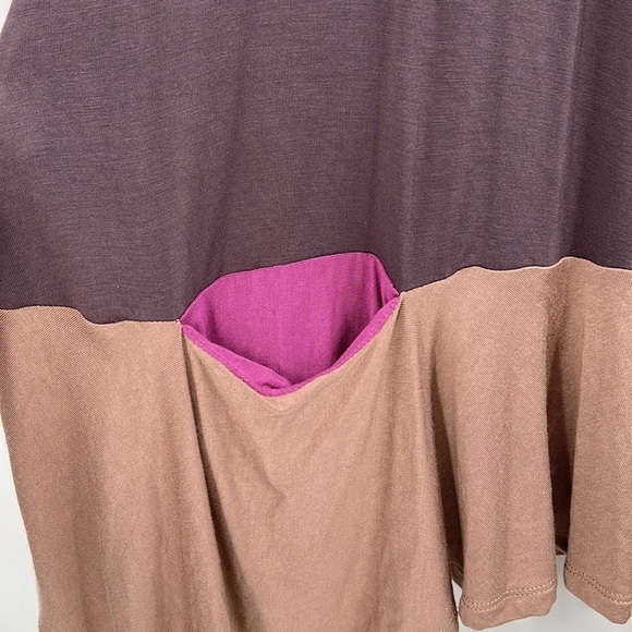 LOGO Lori Goldstein flowy buyer soft cardigan size small pockets lavender - Picture 7 of 8